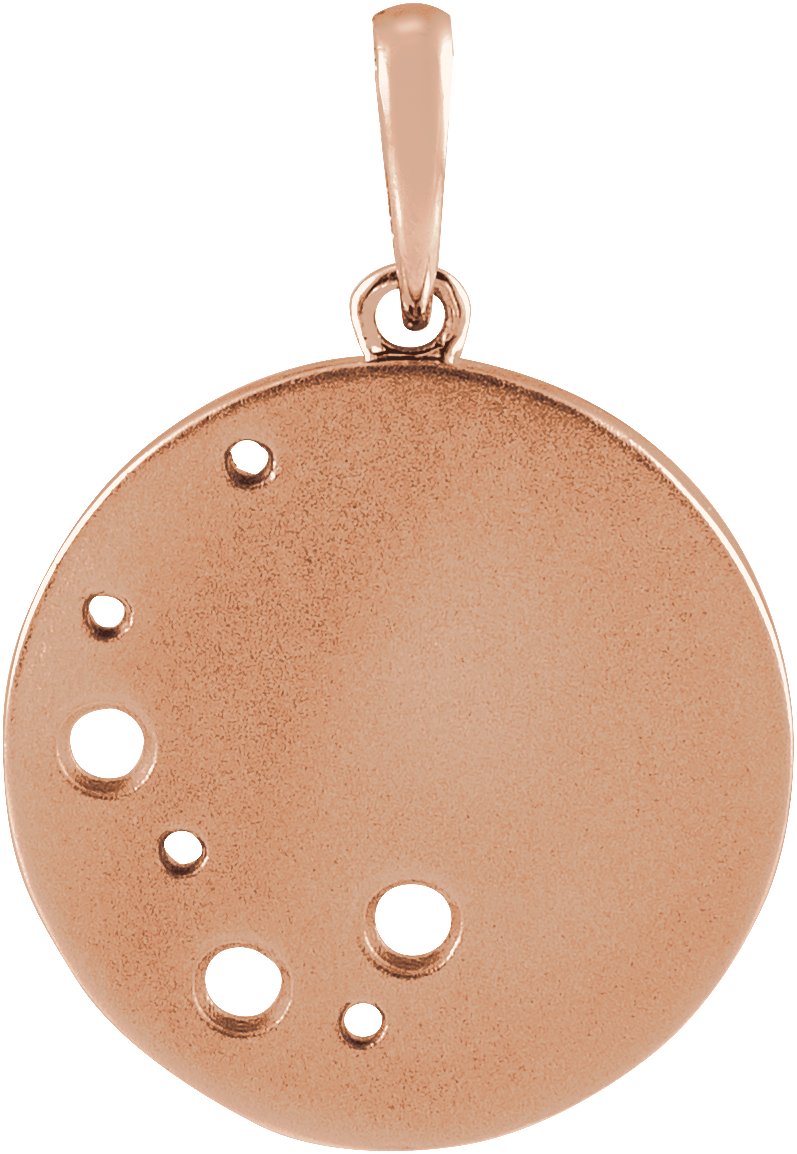 Family Accented Circle Necklace or Pendant