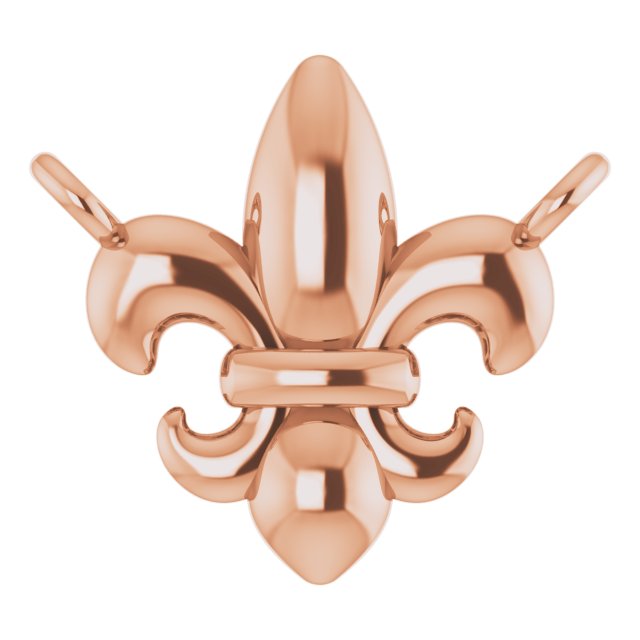 Petite Fleur-de-lis Necklace or Center