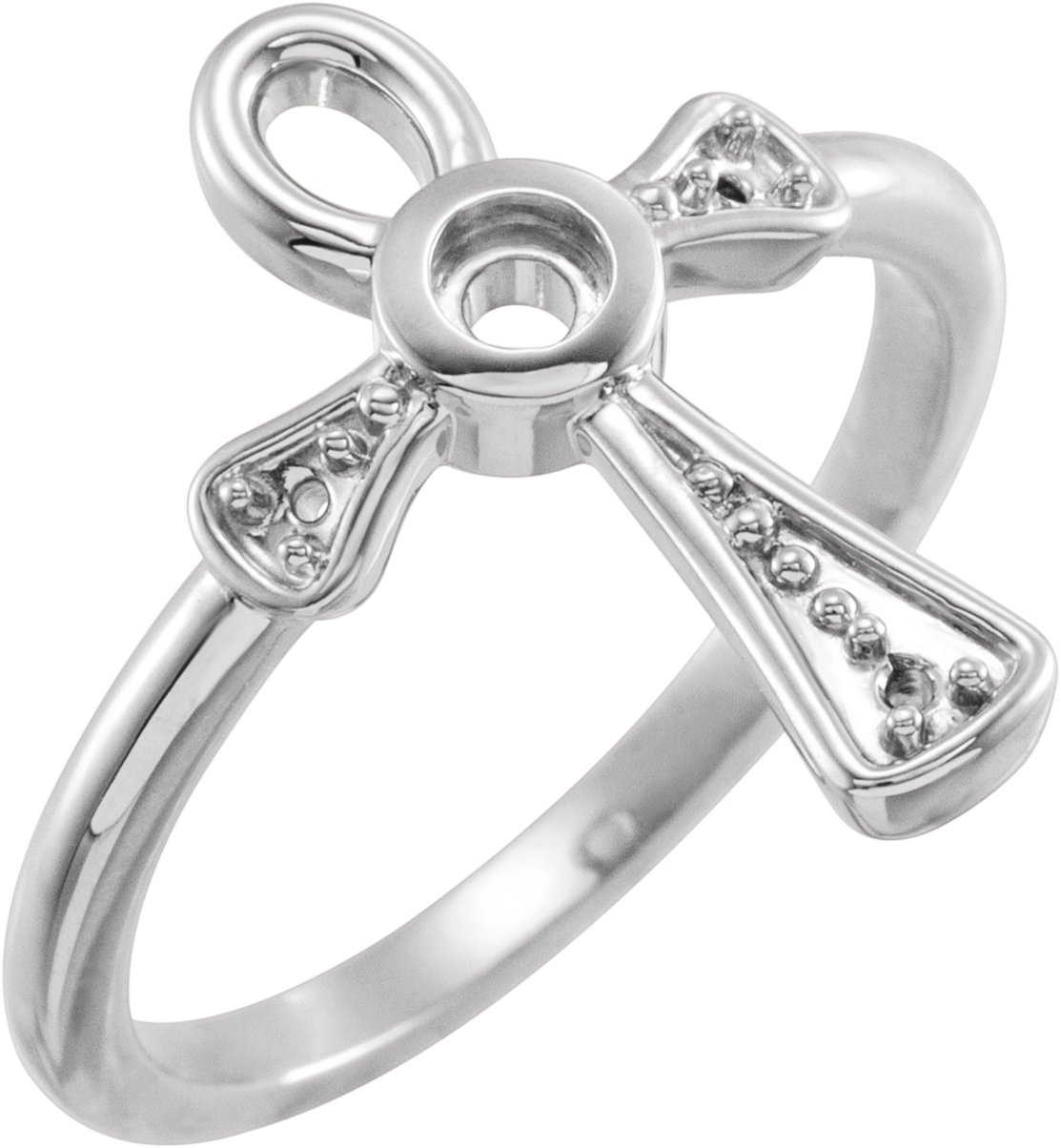 Ankh Cross Ring