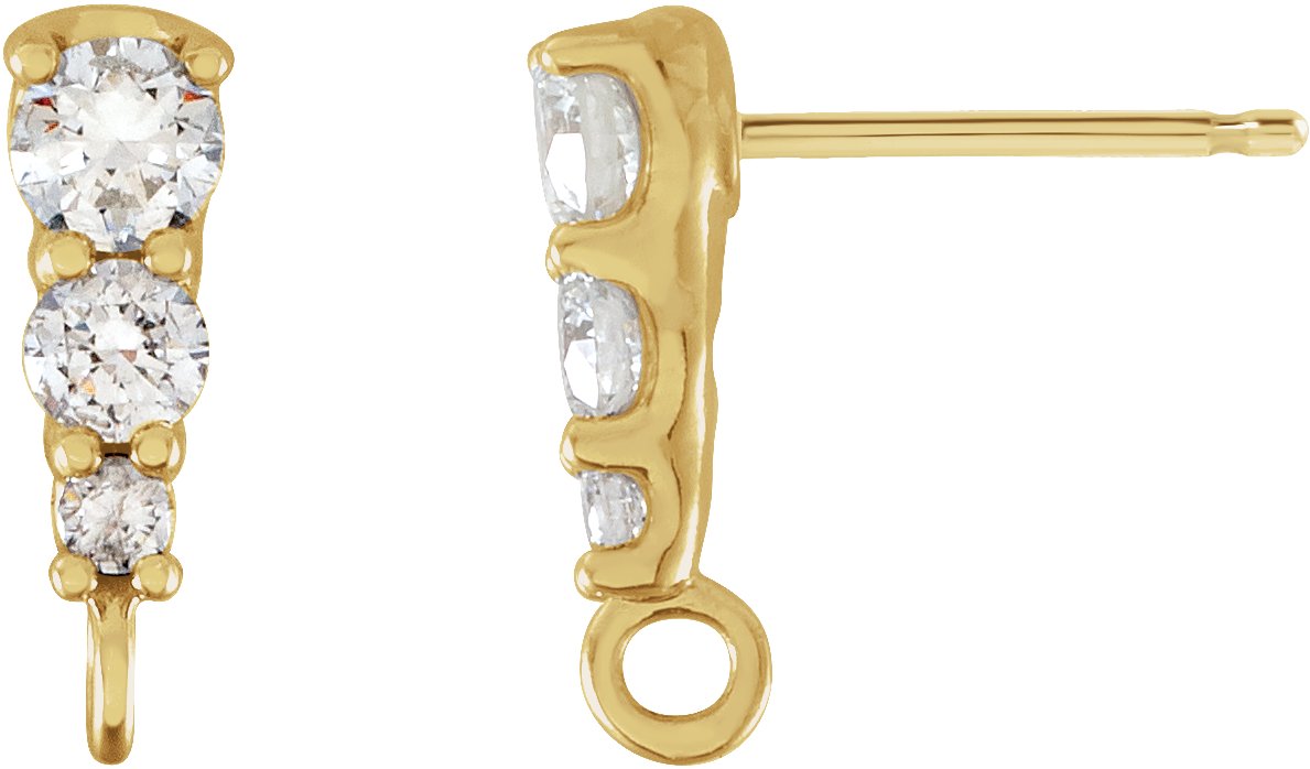 Graduated Earring Top