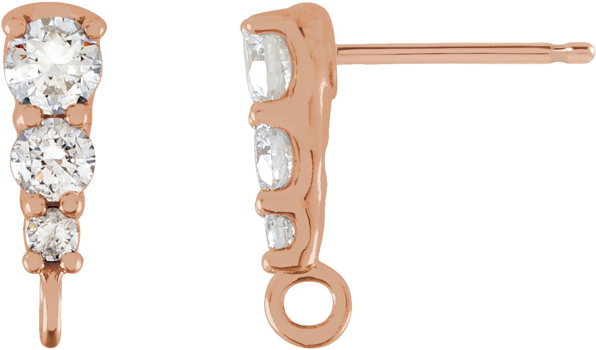 Graduated Earring Top