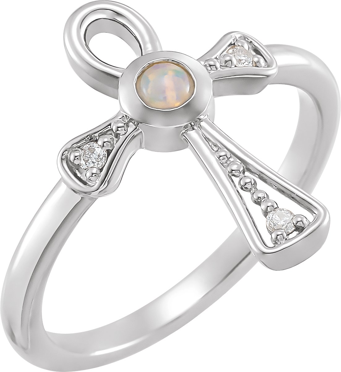14k White Gold