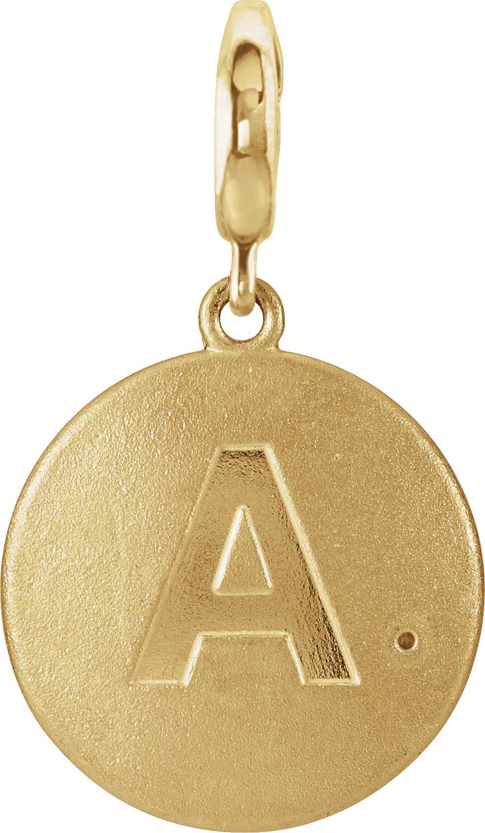 Accented Initial Charm/Pendant