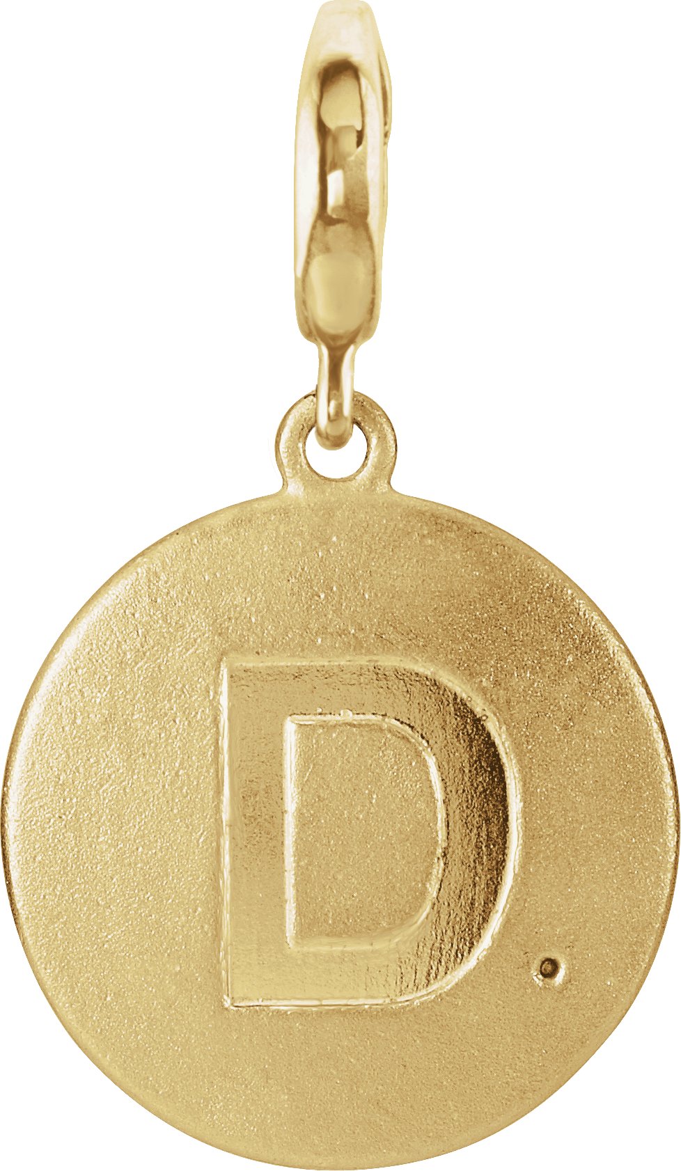 Accented Initial Charm/Pendant