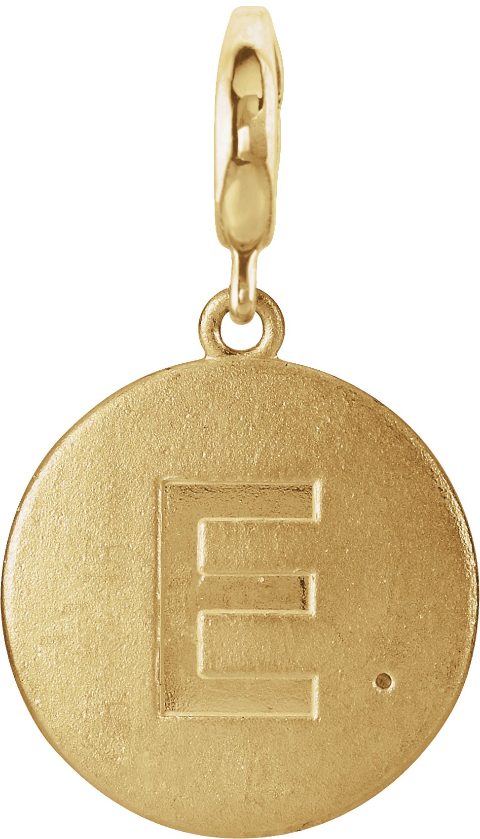 Accented Initial Charm/Pendant