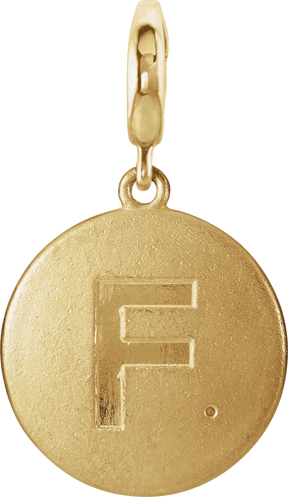 Accented Initial Charm/Pendant