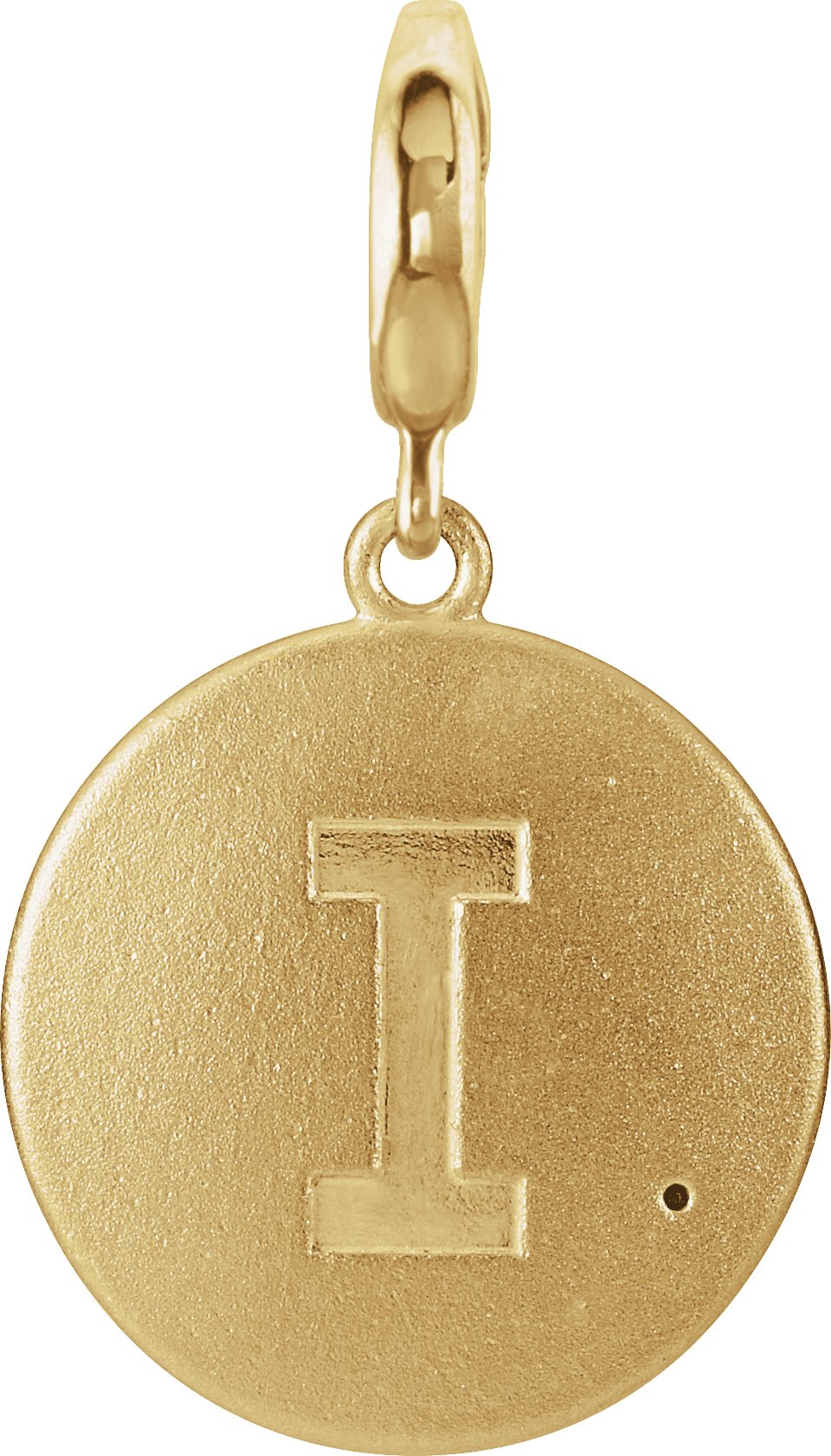 Accented Initial Charm/Pendant