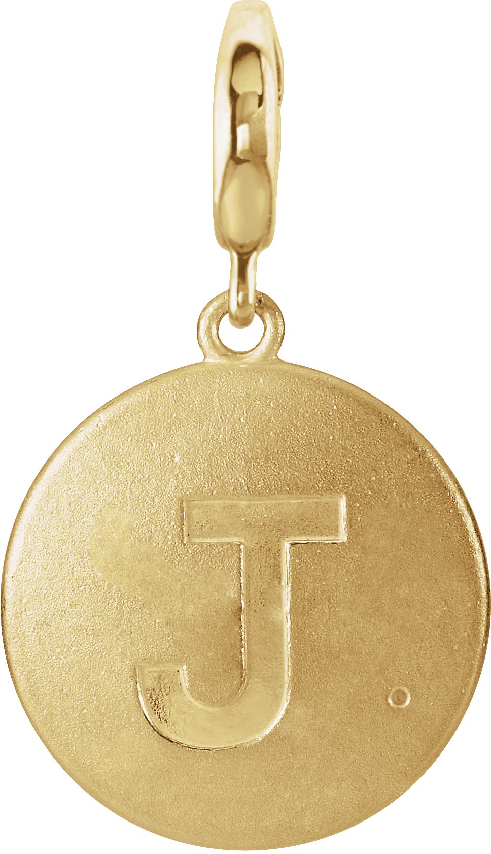 Accented Initial Charm/Pendant
