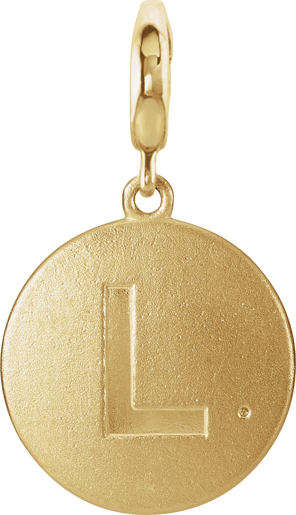 Accented Initial Charm/Pendant