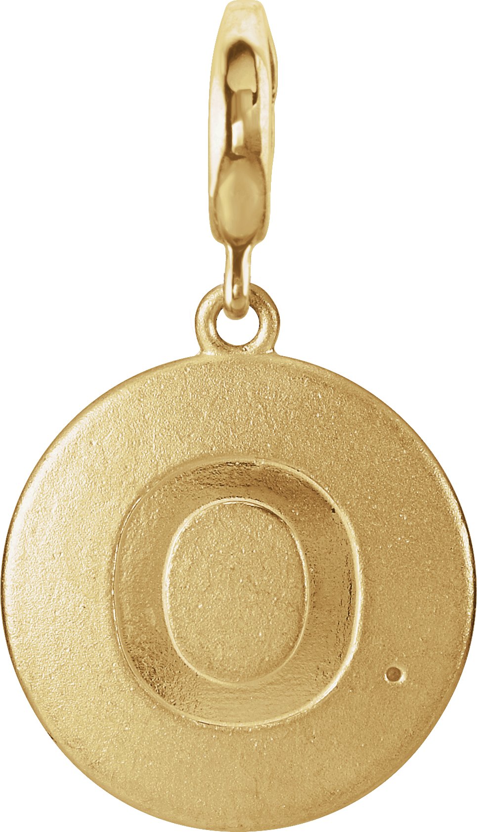 Accented Initial Charm/Pendant