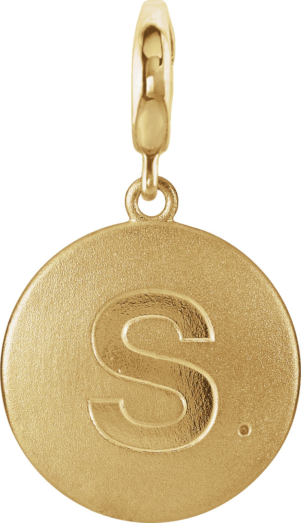 Accented Initial Charm/Pendant