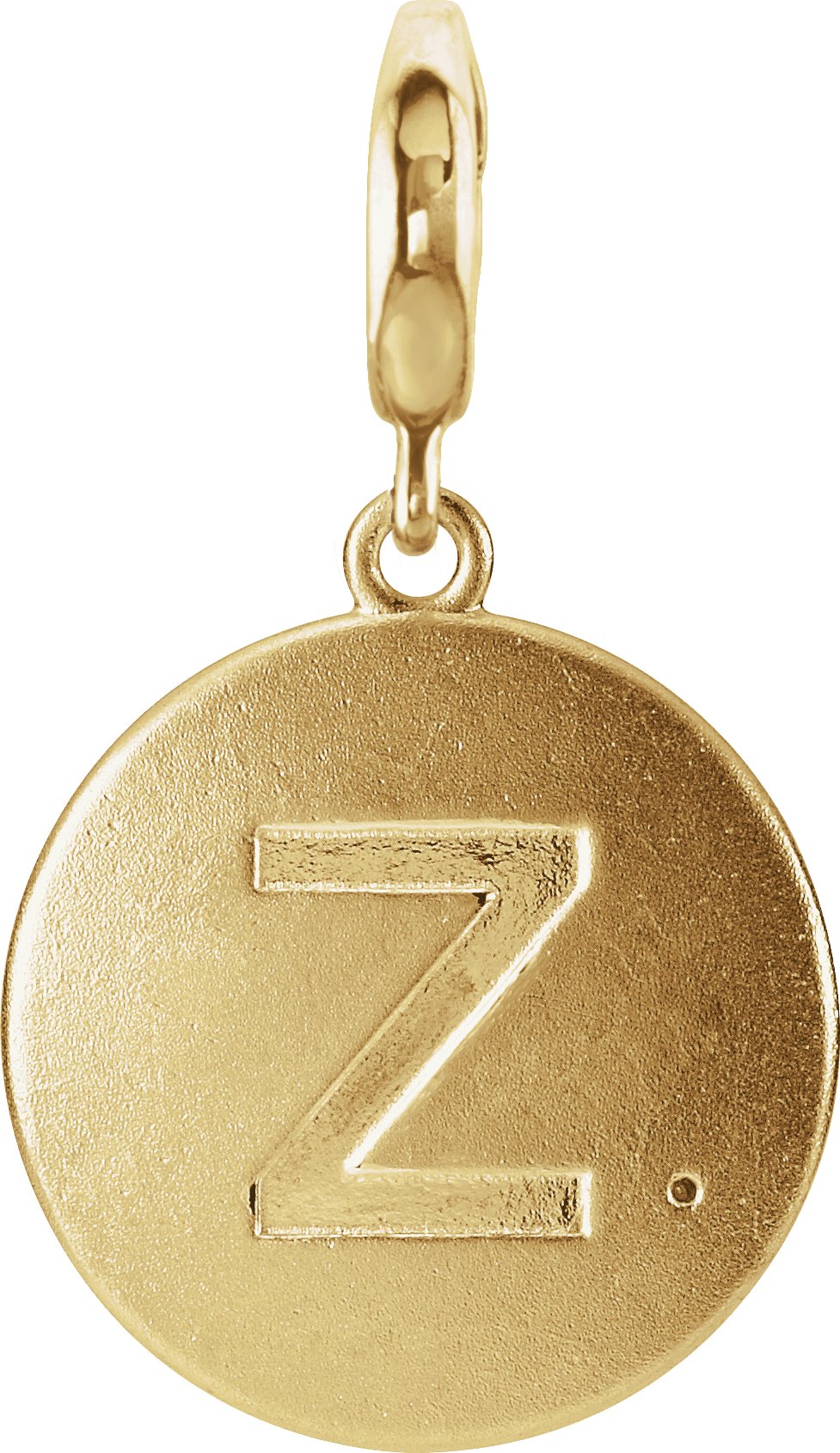 Accented Initial Charm/Pendant