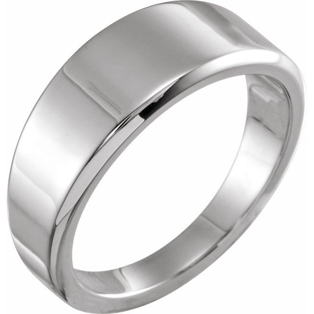 Sterling Silver Tapered Stackable Ring 