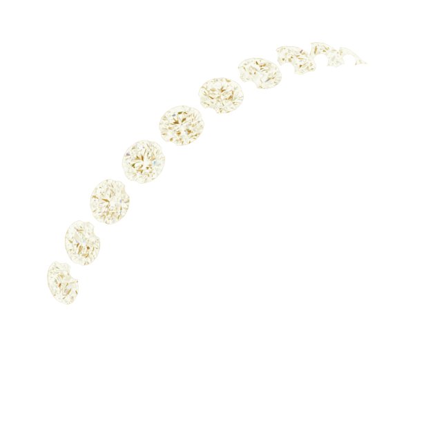 14K Yellow 1/3 CTW Natural Diamond Beaded Border Anniversary Band