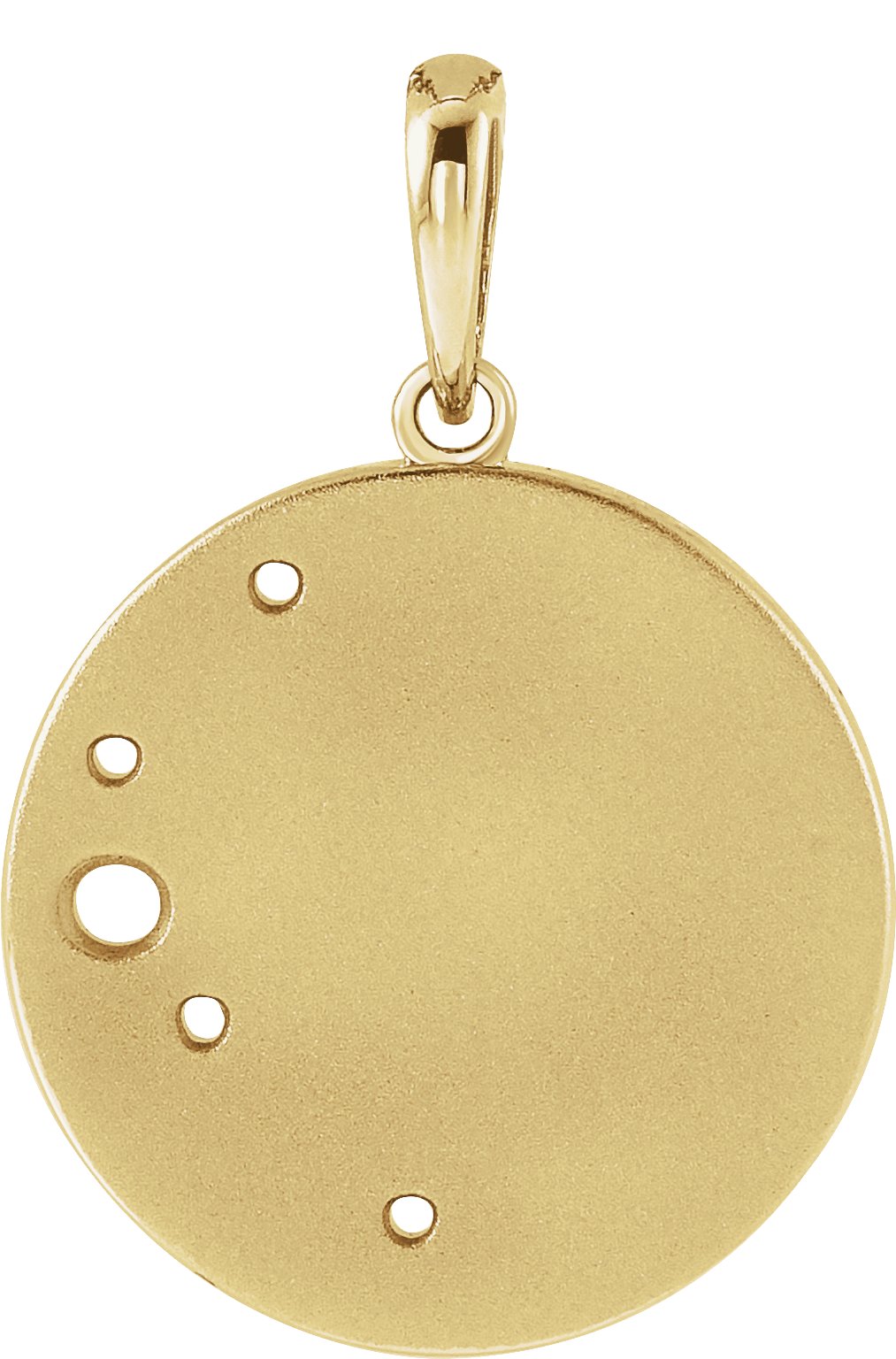 Family Accented Circle Necklace or Pendant
