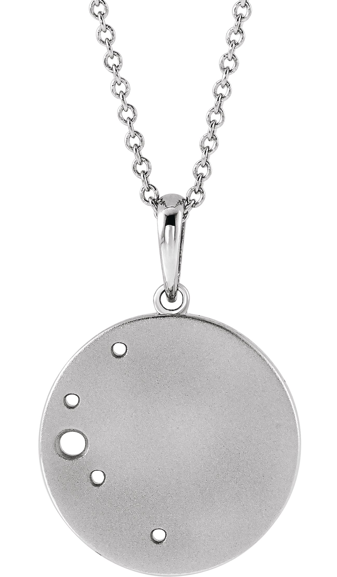 Family Accented Circle Necklace or Pendant