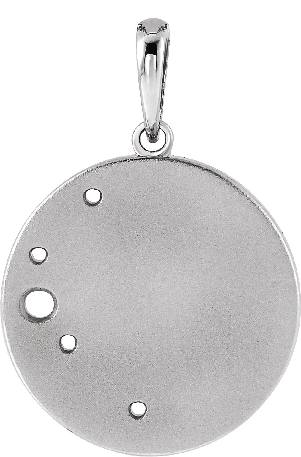 Family Accented Circle Necklace or Pendant