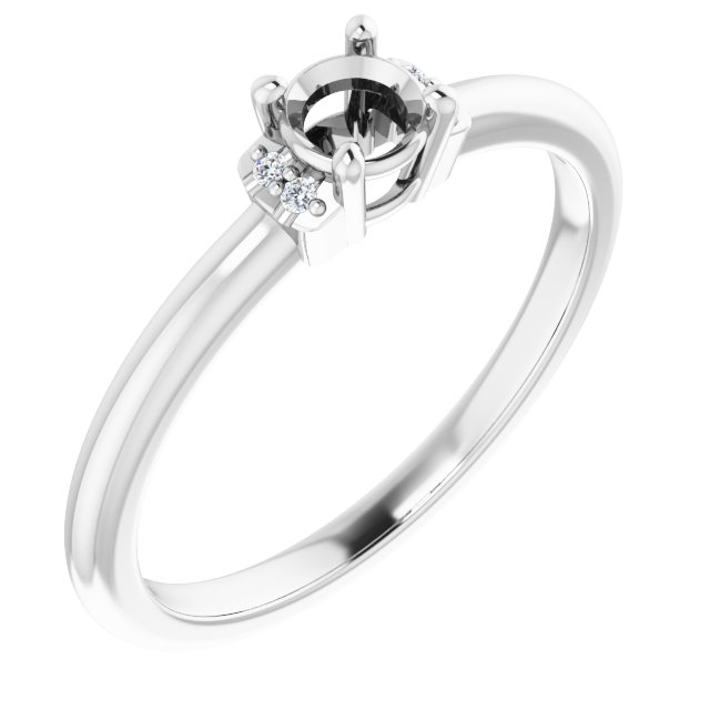 14k White Gold