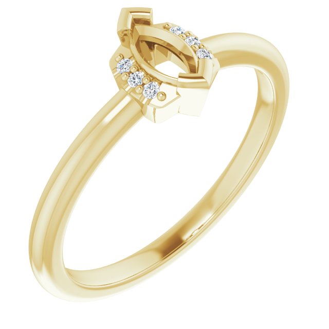 14k Yellow Gold