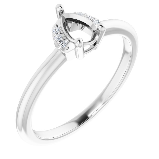 14k White Gold