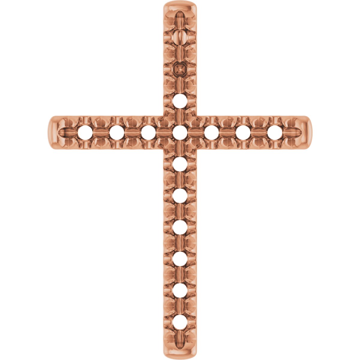 French-Set Cross Necklace or Pendant
