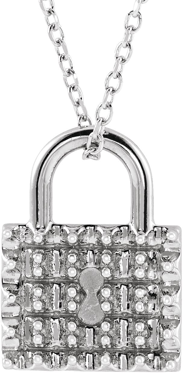 Lock Necklace or Pendant