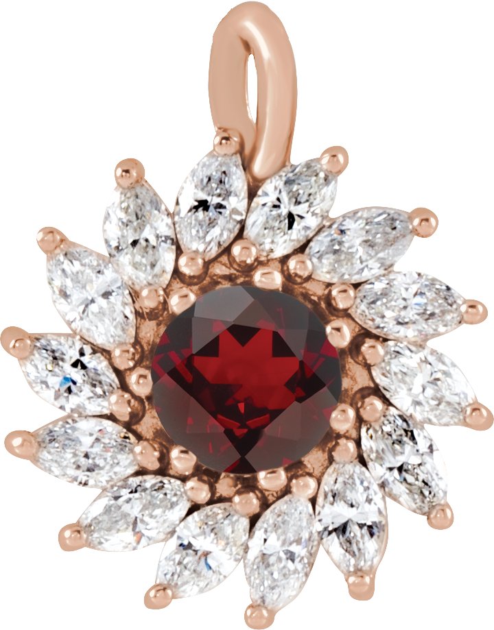 14k Rose Gold