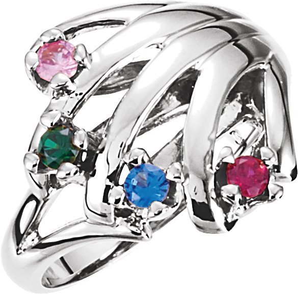 Family Freeform Ring