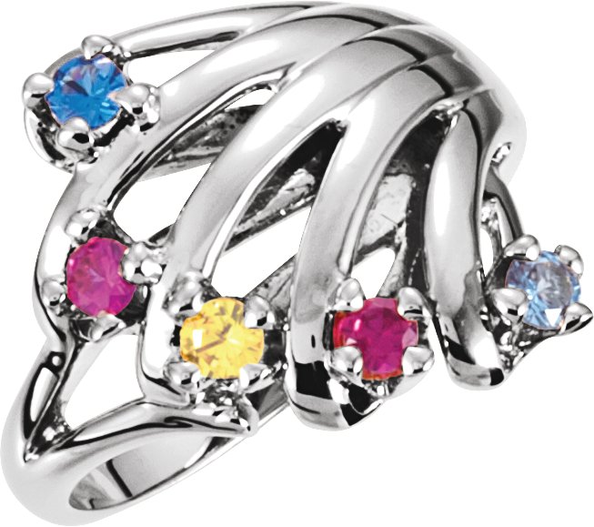 Family Freeform Ring
