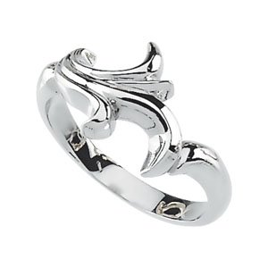 14KW 11mm Metal Fashion Ring Ref 646139