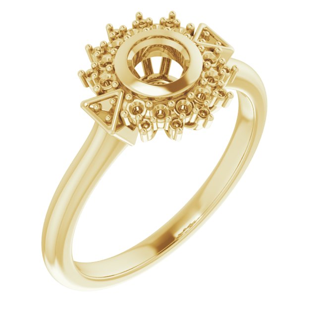 14k Yellow Gold