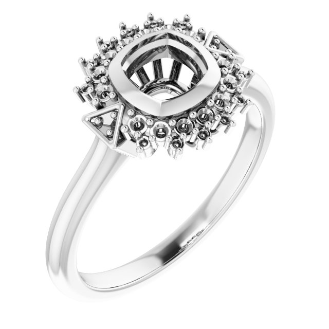 14k White Gold