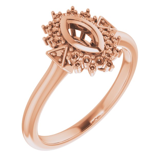 14k Rose Gold