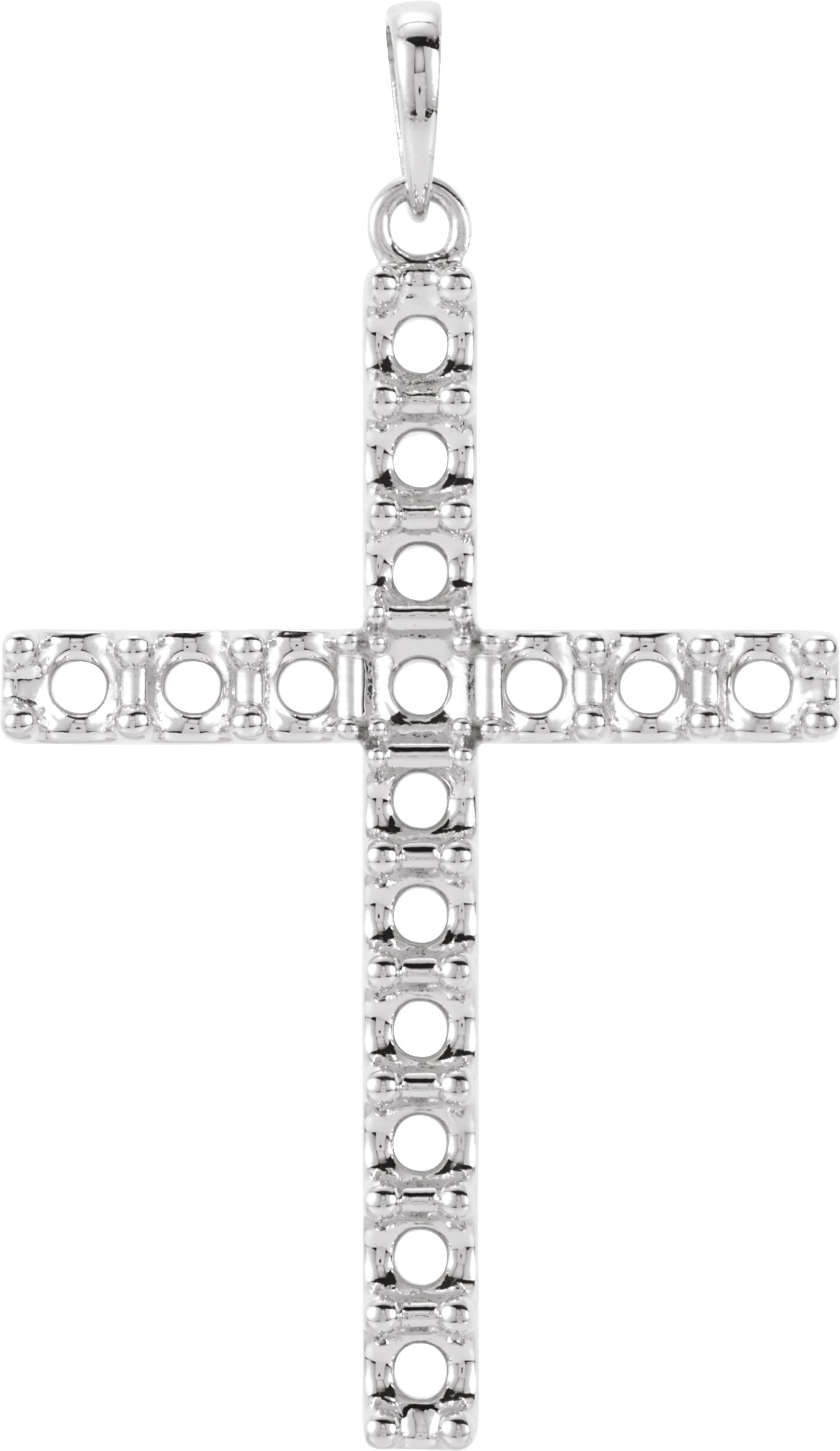 Accented Cross Necklace or Pendant