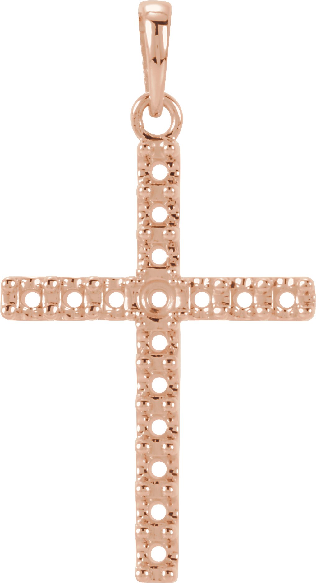 Accented Cross Necklace or Pendant
