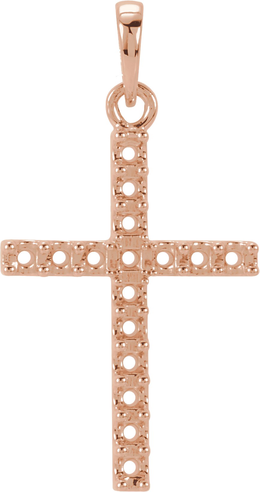 Accented Cross Necklace or Pendant