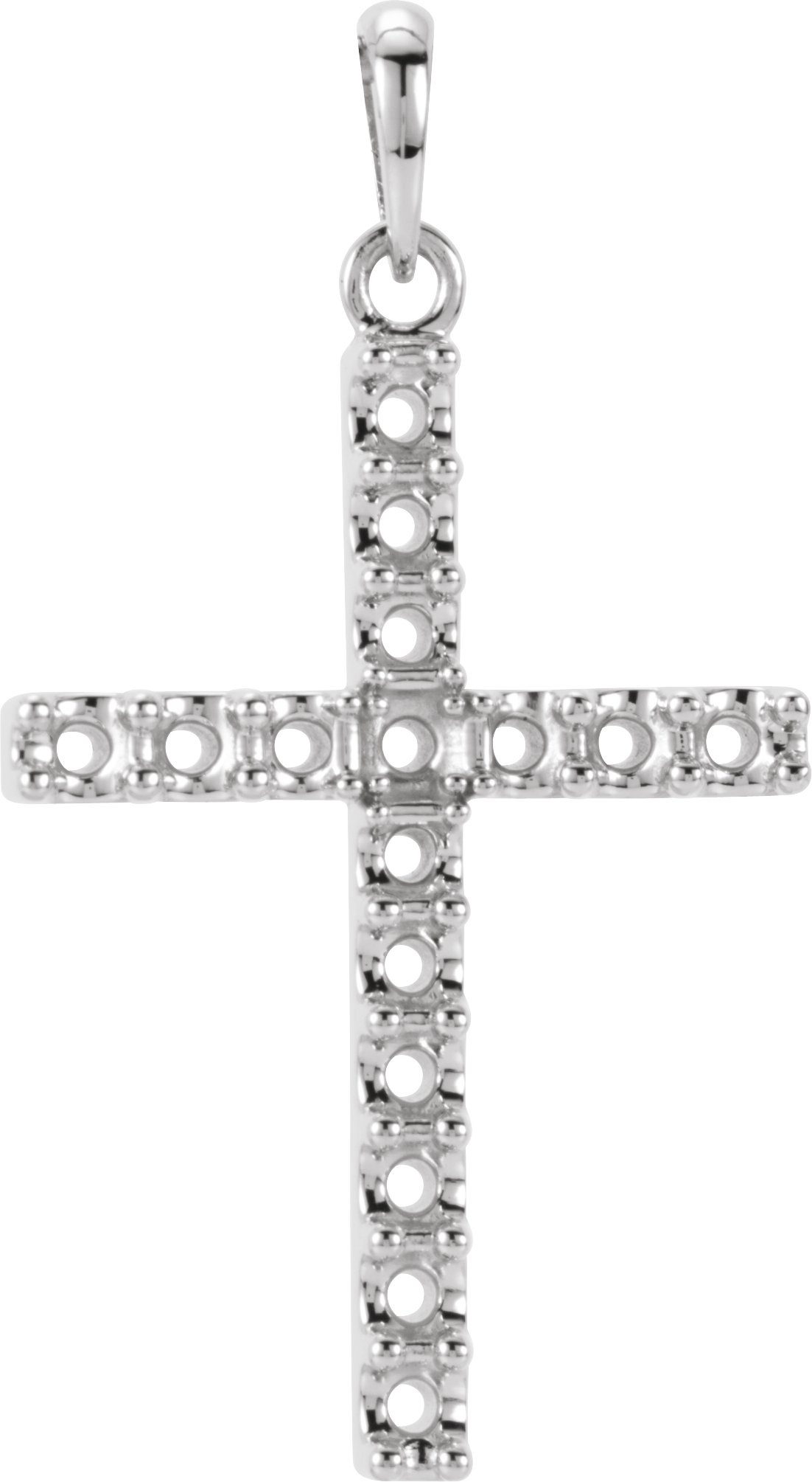 Accented Cross Necklace or Pendant