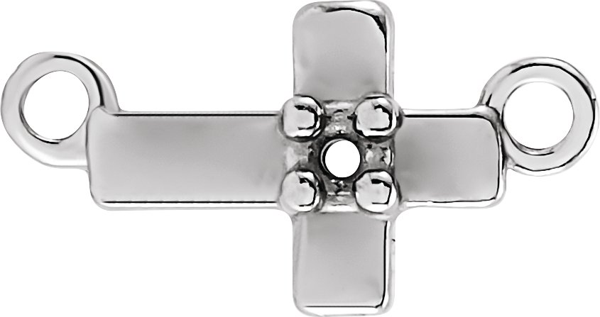 Youth Sideways Cross Necklace or Center