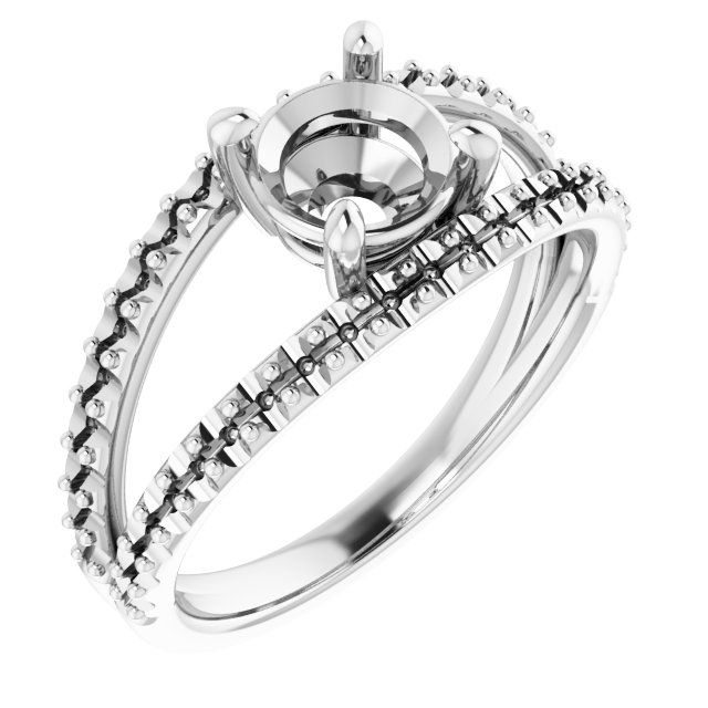 Accented Negative Space Ring