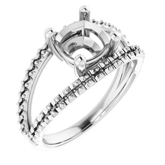 Accented Negative Space Ring