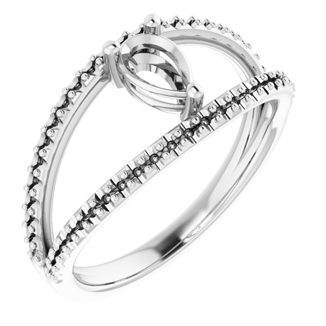 14k White Gold