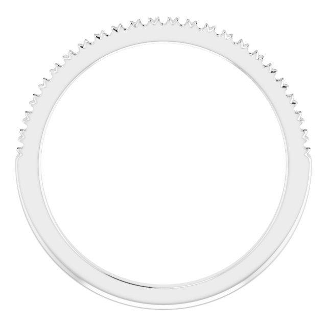Band Mounting for 10x5 mm Marquise Ring view 2