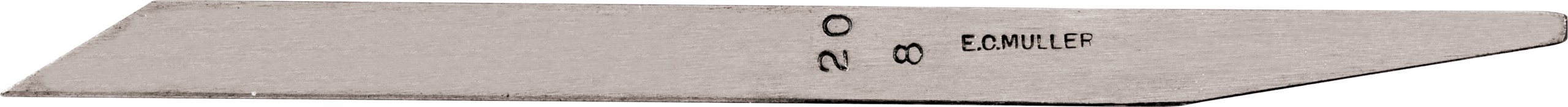 E.C. Muller® 2.64 mm No. 20 Straight 8 Line Graver
