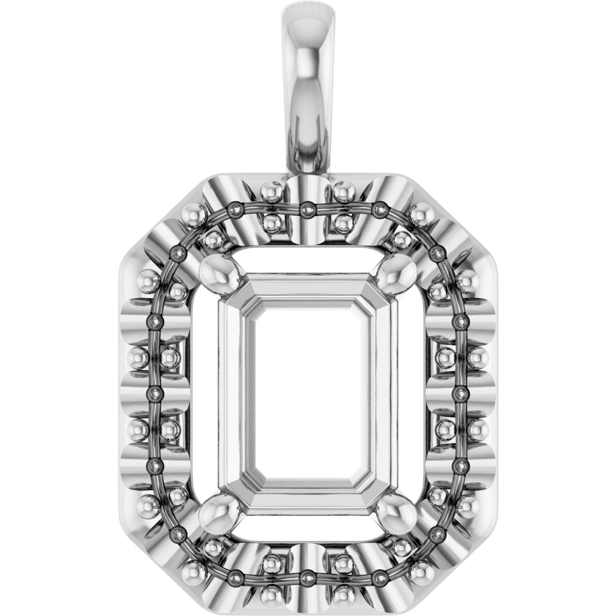 Halo-Style Pendant