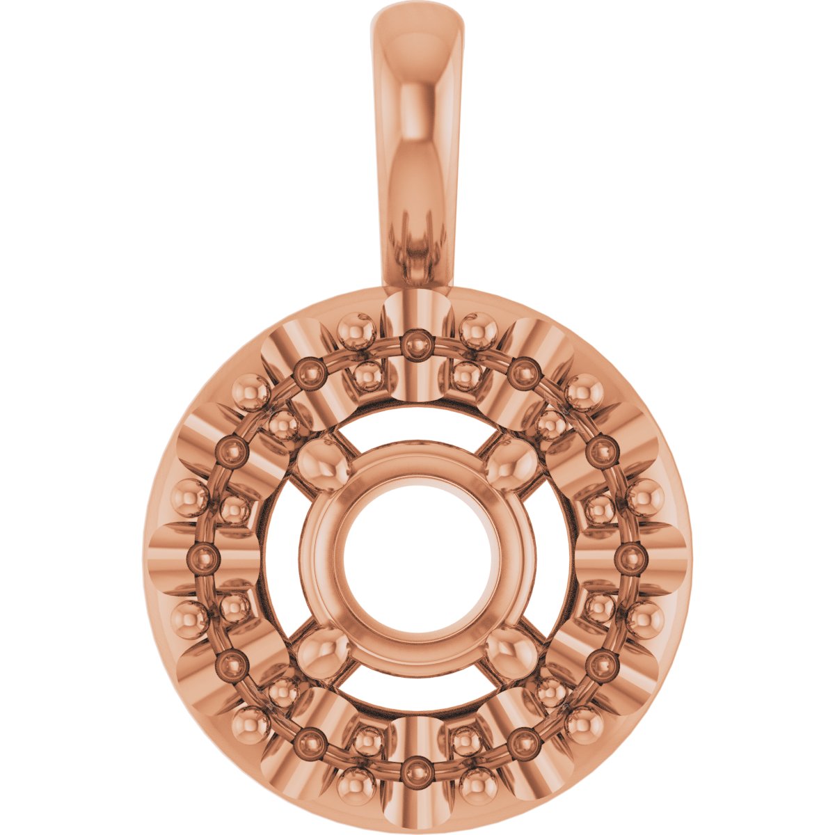 Halo-Style Pendant
