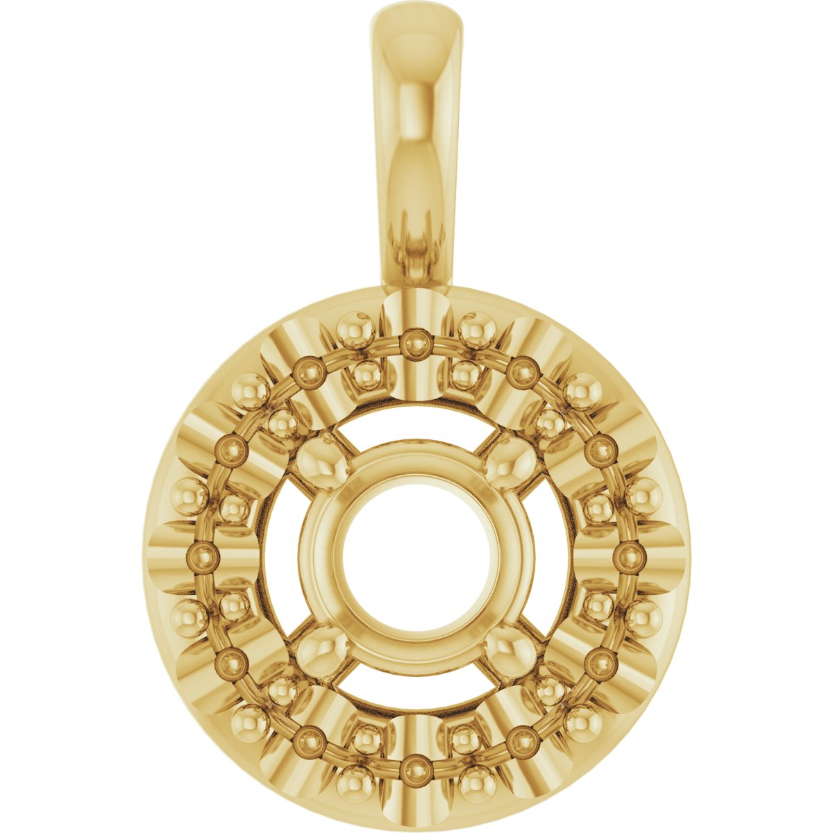 Halo-Style Pendant