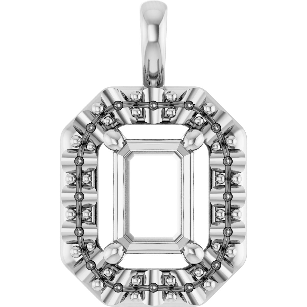 Halo-Style Pendant