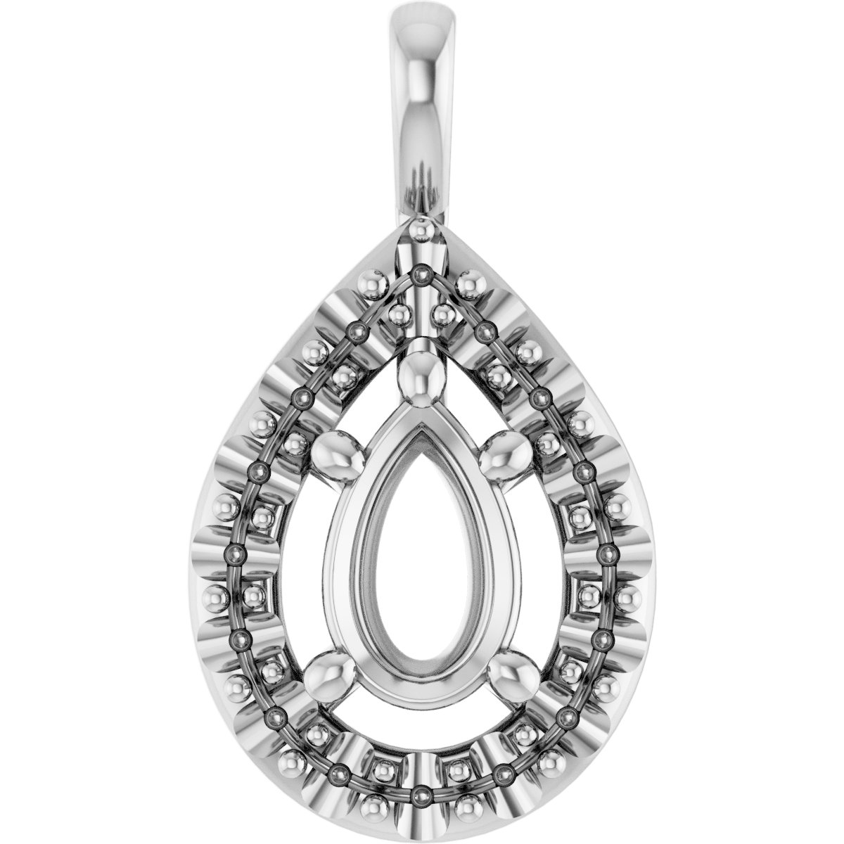 Halo-Style Pendant