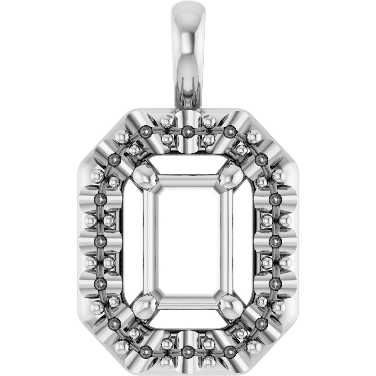 Halo-Style Pendant