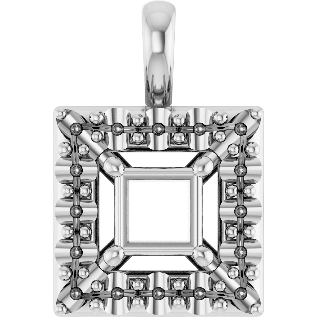 Halo-Style Pendant